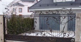 Купить откатные ворота кованые Елец, цена от 2850 руб.